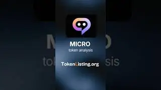 MICRO token analysis #tokens #cryptocurrency #cryptotrading #micro