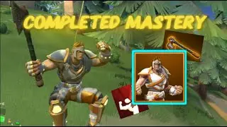 I try out my new mastery skin in Realm Royale Reforged