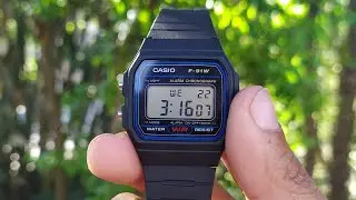 My #casio  story 😅  || casio f91 w watch unboxing with me || Amazon unboxing ⌚