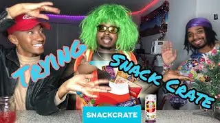 Trying Poland snacks from SNACK CRATE w/ BoySauce