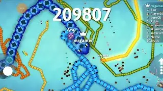 OMG 😱 Can Pixel Escape this Trap | Snake io Best Gameplay | Snake io Game