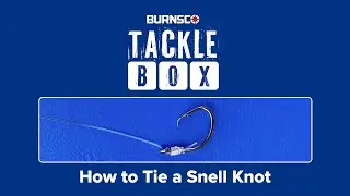 How to Tie a Snell Knot (Best knot for Circle Hooks) | Burnsco Tackle Box