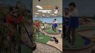 #minigolf on TV! BTS of the guys NBC30 spot.