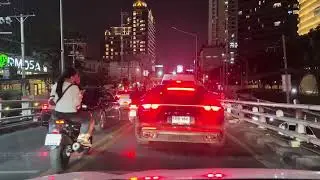 More than 100 motorcycles in less than 10 minutes unbelievable Bangkok🇹🇭