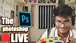 🔴Face Swap in Photoshop | Live Editing  Q&A |Photoshop Live 💀| LIVE Hindi #Photosholive #livestrem