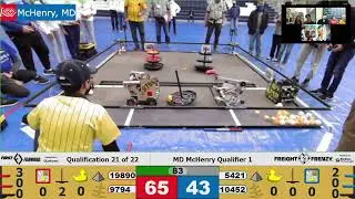 FTC 9794 + 19890 McHenry Qualifier Q21 - 179 Points