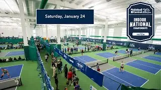 Court 9 - Indoor National Championships (Saturday, PPA Tour)
