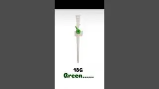 Types of Cannula Size and colour #shorts#education#bscnursing#gnm#education#exam#trending#viral#jobs