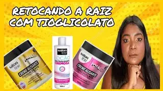 RETOCANDO A RAIZ COM TIOGLICOLATO DE AMONIO