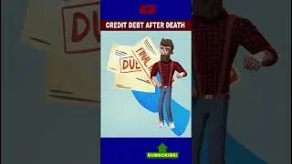 Credit Card Debt After Death &ndash; Who Will Pay It Off? | Grow Your Money #shorts