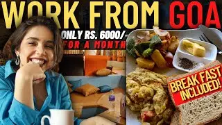 GOA CHEAP STAY FOR WORK | RS. 6000 A MONTH | WORKATION | GOA WORK FROM HOME | WORK FROM GOA |  AMRIT