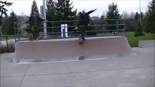 slow mo #8 front-side lipslide