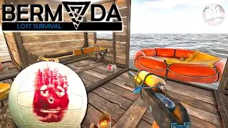 Crafted a Speargun and Found Wilson! | Bermuda Lost Survival | Part 3
