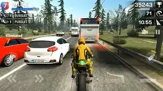 Racing Fever Moto - New Sportbike Police Escape - Android Gameplay FHD