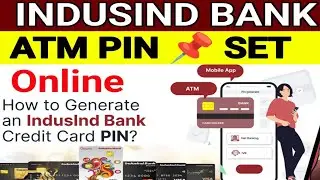Indusind Bank ATM Card Pin Generate Mobile se 2026  | Indusind bank ka atm (Debit Card) Pin
