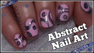 Abstract Nailart For Short Nails (manicure tutorial with nail polish)