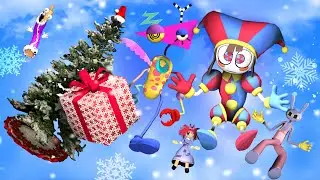 GMOD • The Amazing Digital Circus Impressive Ragdolls • part 2 (WINTER SPECIAL)