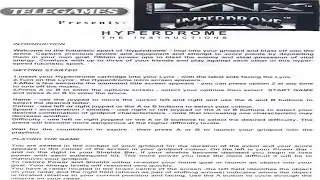 ATARI LYNX SEEING SOME INTERNET SOURCED IN Hyperdrome HYPER DROME ~ Telegames 1993 Tele Games UNSEEN
