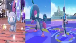 Shiny Sobble + Shiny Drizzile & Shiny Inteleon Evolution | Pokemon Scarlet And Violet