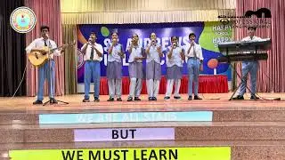 We tried Luka Chupi Bahut Hui with our choir…❤️