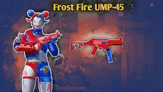 New - Gun Skin Frost Fire Ump-45 || Over Power 🔥 BGMI PUBG MOBILE