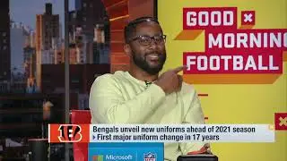 Good Morning Football crew unveils new Cincinnati Bengals uniforms
