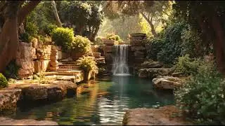 Mini Zen Waterfall for Deep Sleep &mdash; Relieve Stress & Anxiety Fast (No Music) | for Study & Calm Mind
