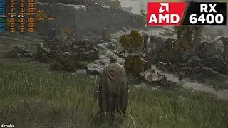 RX 6400 Elden Ring - 1080p - High settings