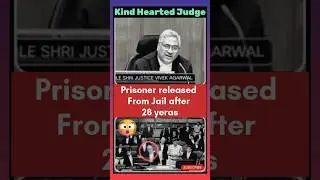 prisoner released from Jail after 28 years | Kind hearted judge #judge#lawyer#argument#legalcourts