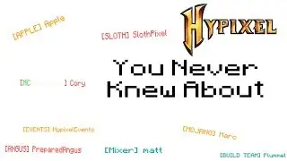 8 Hypixel Ranks You Didn't Know About!!