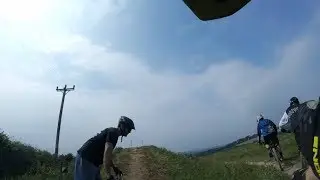 Woodys Bike Park Blue Jump Line Full Run