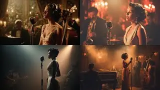 Vintage 1940s Jazz Lounge | Smooth Female Vocals & Classic Swing Instrumental