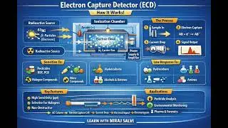 How it's work Electrons capture Detector ECD 