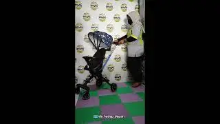 STROLLER CHRIS & OLINS UFO. TUTORIAL CARA MELIPAT DAN MEMBUKA. VITUR