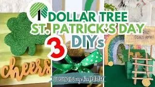 3 Easy Dollar Tree St. Patrick's Day DIY Ideas / Shamrock & Leprechaun Trap Crafts