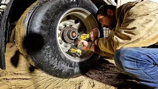 Changing Hopper Bottom Wheel Hubs