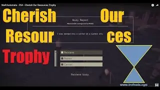 NieR:Automata - PS4 - Cherish Our Resources Trophy