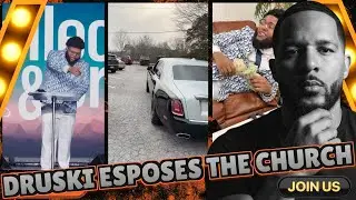 🚨DRUSKI MOCKS MEGA CHURCHES…GUESS WHO’S MAD⁉️🚩#druski #church