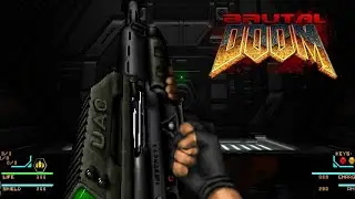 Brutal Doom v21 Addon Heavy assault rifle weapon showcase