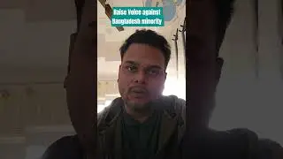 Raise voice against Bangladesh 🇧🇩 minority
