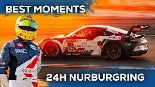 THE BEST MOMENTS 💚🔥 24H NURBURGRING NORDSCHLEIFE IN THE PORSCHE GT3 CUP