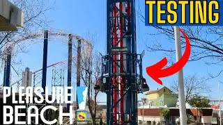 Launch Pad Maintenance Testing Footage | 7th April 2025 | Blackpool Pleasure Beach