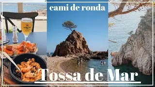 Tossa de Mar : magnifique chemin de ronde, de platja mar Menuda à Cala Pola  | vues sur la mer