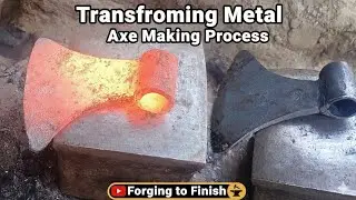 How to make a Axe in All prosses in blacksmith tool||Handwork Axe making. 