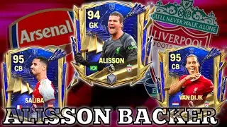 RIVIEW GK ALISSON UTOTY 94 x CB VVD 95 & SALIBA 95 ! W GAK ? EA SPORTS FC MOBILE INDONESIA