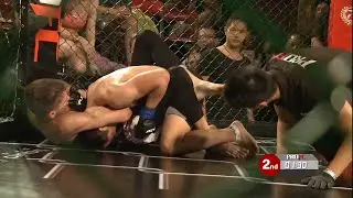 Taiwan MMA 🇹🇼 - Will Chope vs Yi Sak Kim - PROFC Taipei - Crazy Guilotine Finish