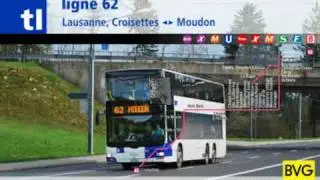 Doppeldecker in Lausanne