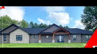 Country rustic ranch style home tour.