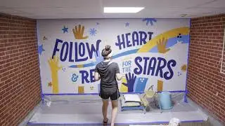 Hallmark Time-Lapse Creation of Elementary School Mural