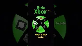 rate my xbox design pls just 1 like and subscribe to support me 😭